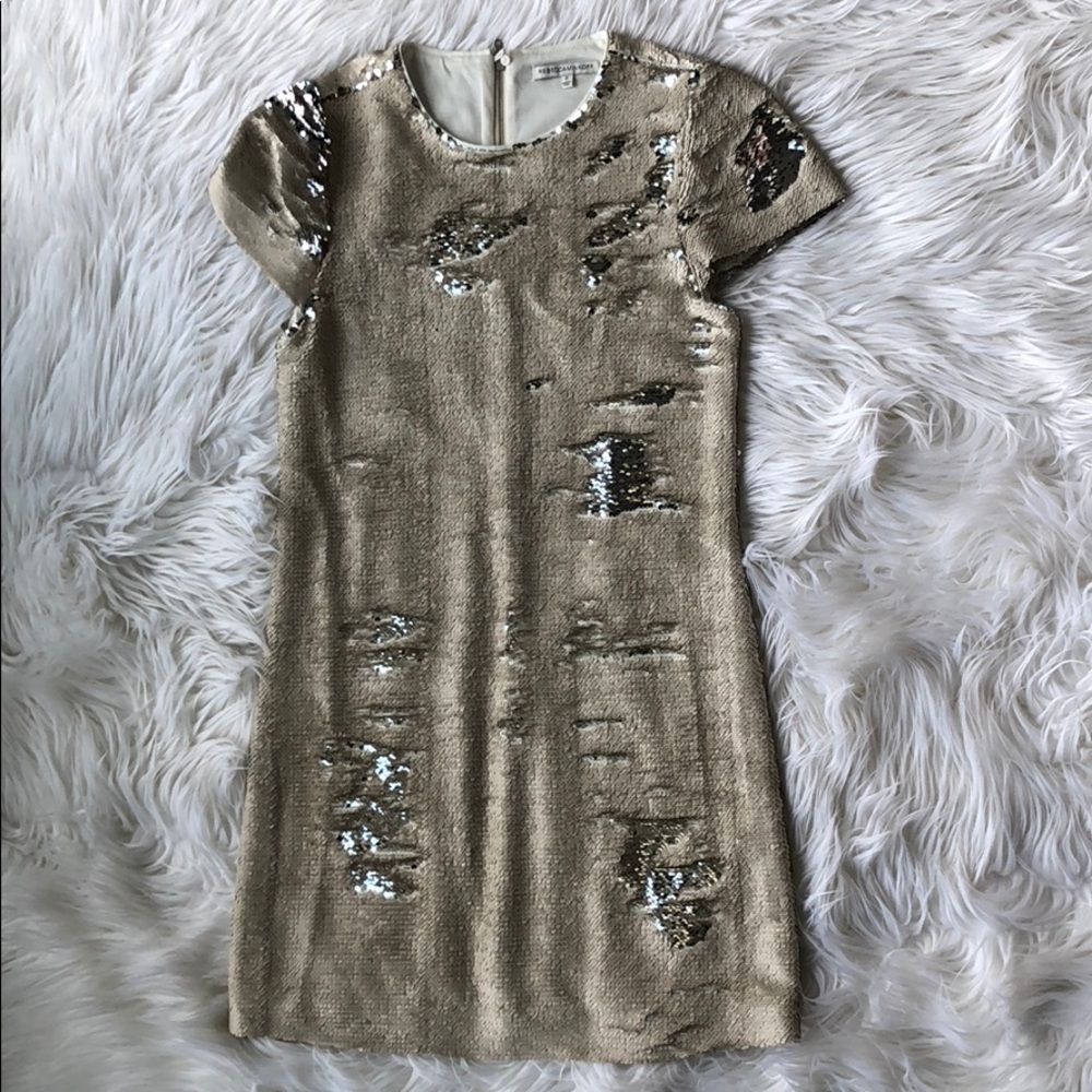Rebecca Minkoff Lynx Sequin Dress